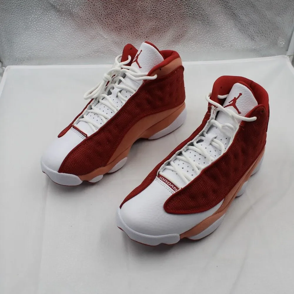 Nike Air Jordan 13 Retro Dune Red White Men's Size 7 DJ5982-601 Brand New No Box
